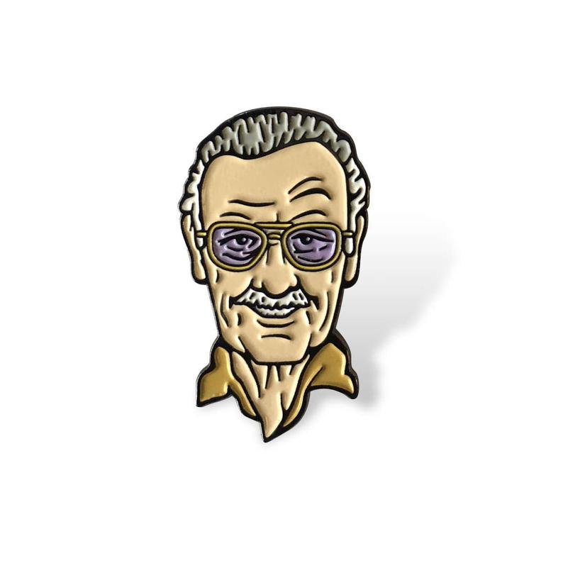 794x794 stan lee enamel pin etsy