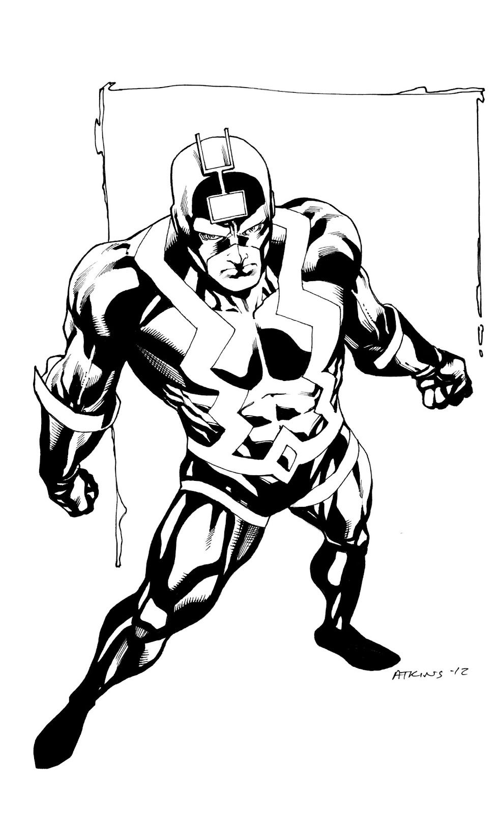 977x1600 Black Bolt Marvel Artwork Sketches