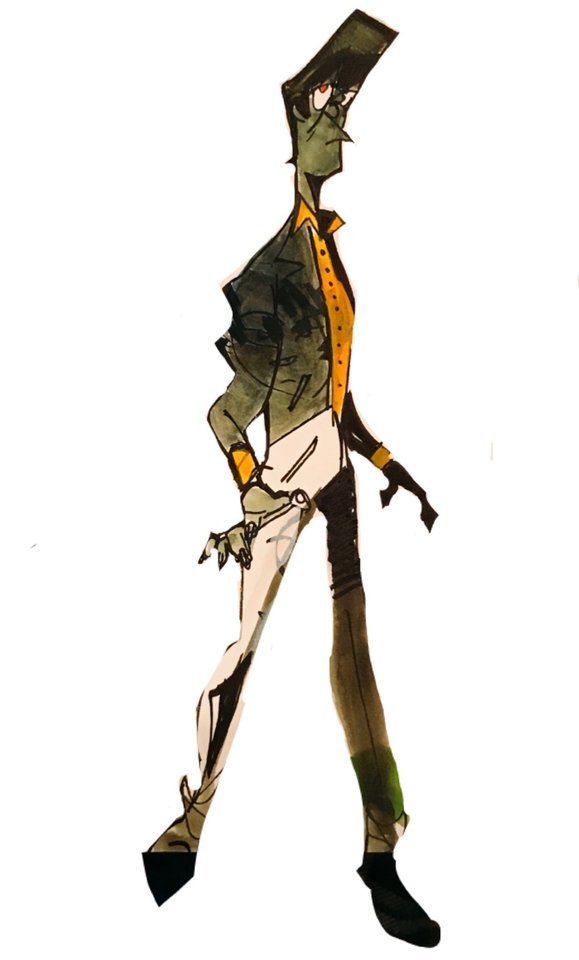 579x960 Whenever I Draw Murdoc He Has To Be In Jack Nicholson Shining