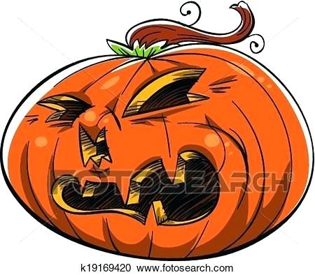 Jack O Lantern Drawing | Free download on ClipArtMag