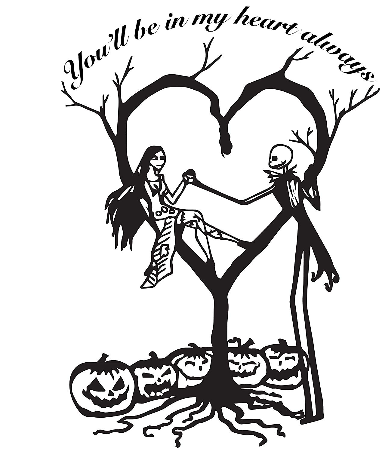 Jack Skellington And Sally Drawings | Free download on ClipArtMag