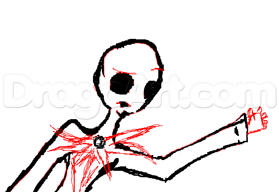 564x390 How To Draw Jack Skellington Face Step