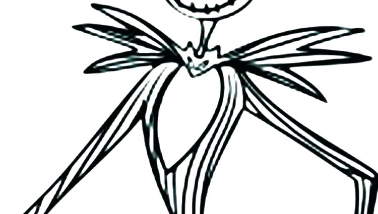 750x425 Nightmare Before Christmas Jack And Sally Coloring Pages