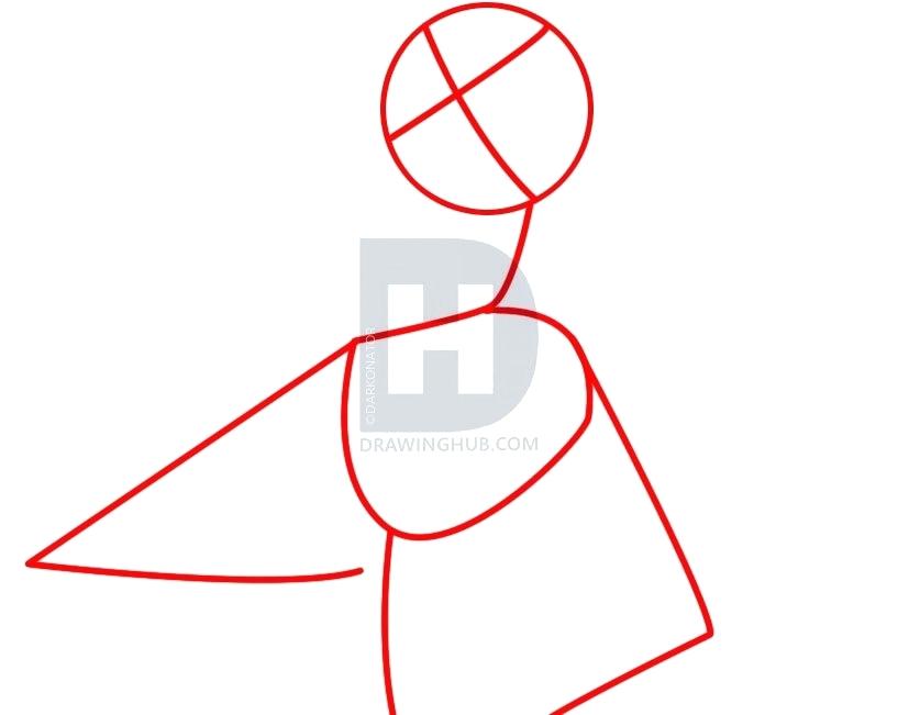 827x651 How To Draw Jack Skellington