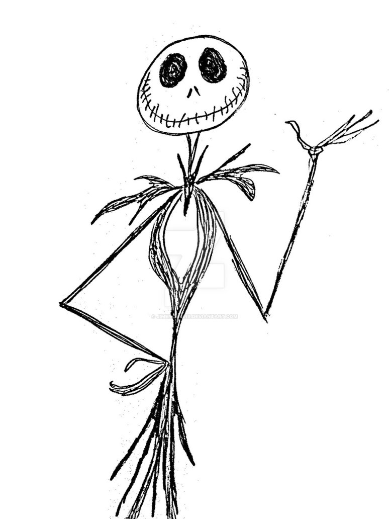 Jack Skellington Drawing | Free download on ClipArtMag