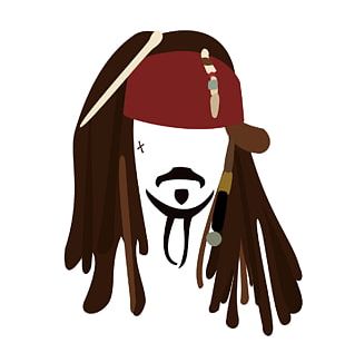 310x308 Jack Sparrow Swallow Tattoo Png, Clipart, Animals, Bird, Branch