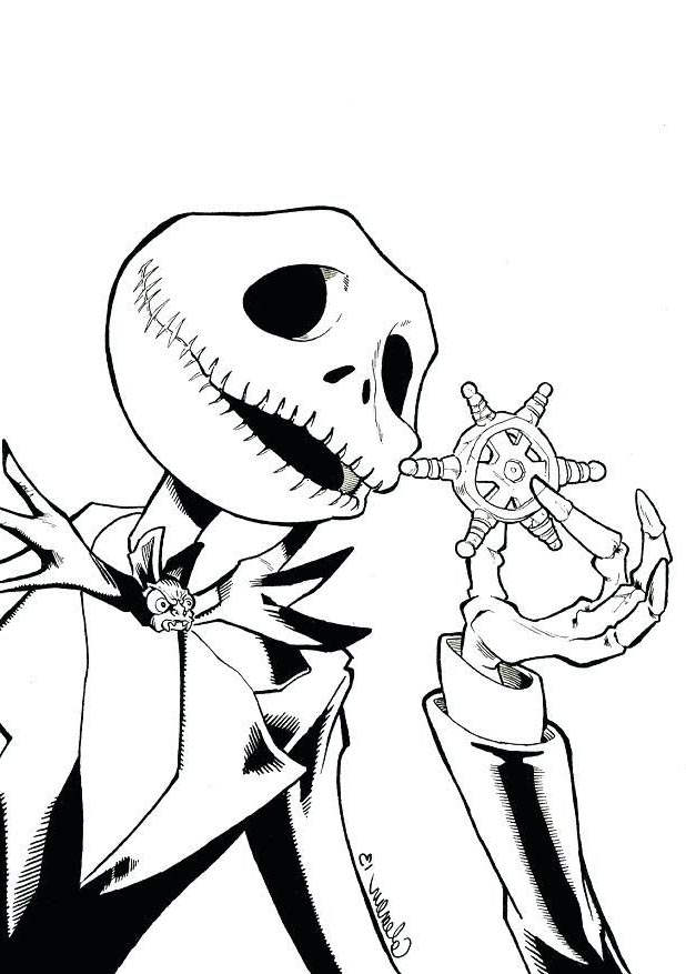 Jack The Pumpkin King Drawing | Free download on ClipArtMag