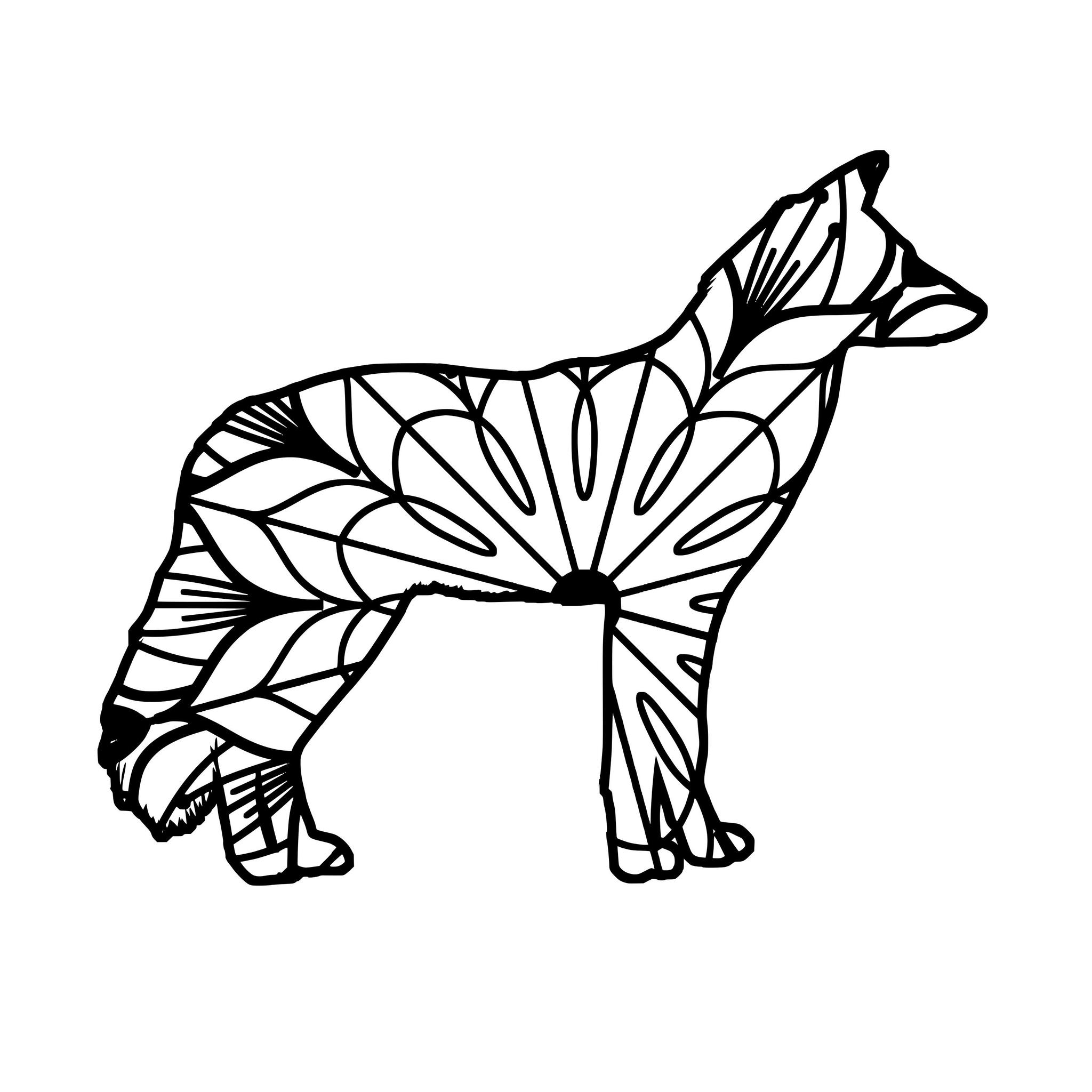 2048x2048 Jackal Mandala