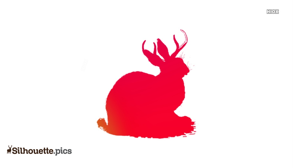 934x534 Jackalope Head Drawing Silhouette Pics