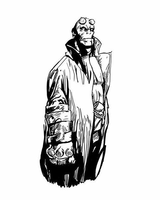 640x799 Hellboy' Colour Wip