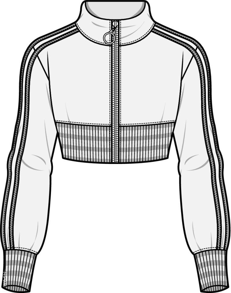 766x972 Jacket Flat In Fashion Design Sketches