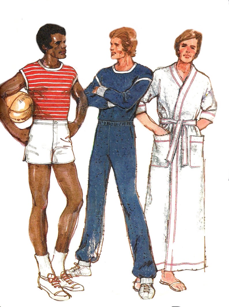 794x1065 men's sweat pants pattern t shirt shorts tie waist etsy