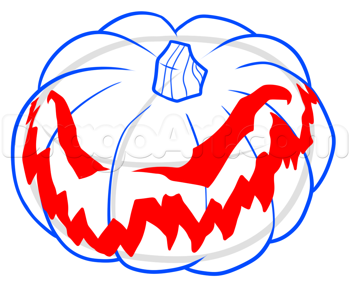 1124x919 Drawing A Jack O Lantern Step