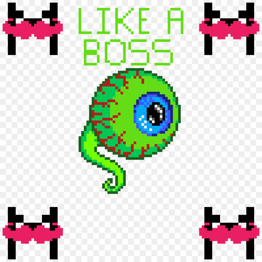 900x900 Pixel Art Drawing Logo Flowey