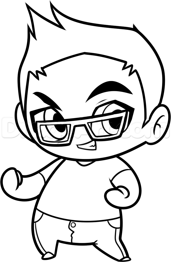 676x1038 How To Draw Chibi Markiplier, Step