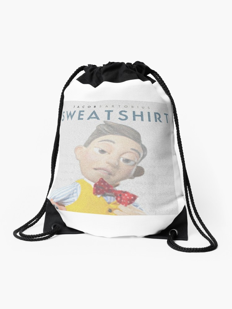 750x1000 Jacob Sartorius Sweatshirt Cover Meme Drawstring Bag