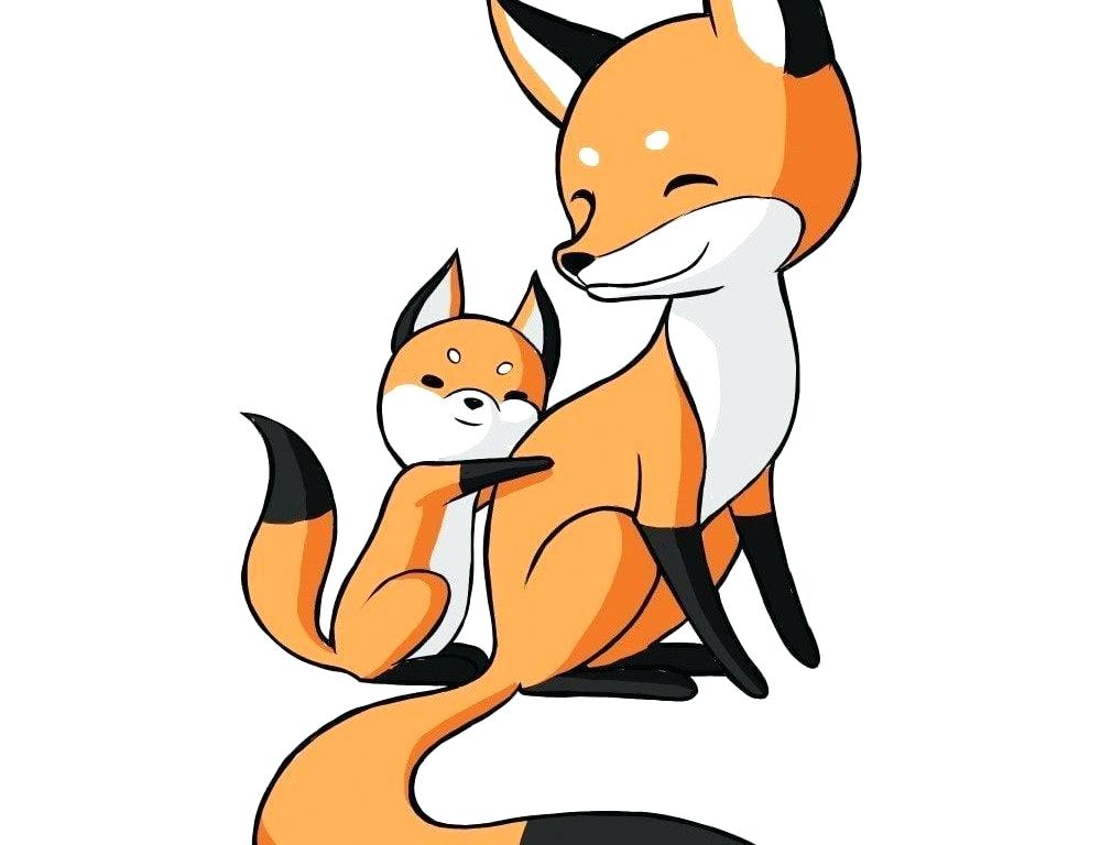 1000x768 Photos Animal Baby Red Fox Easy Draw