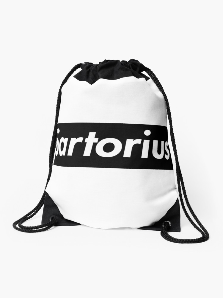 750x1000 Jacob Sartorius Box Logo Black Drawstring Bag