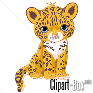 324x324 Cute Baby Jaguar Clip Art Animal Clip Art From The Clipart Box