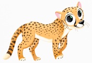 190x131 Animal Jaguar Wildlife Predator Kids Vector Image Iphone X Case