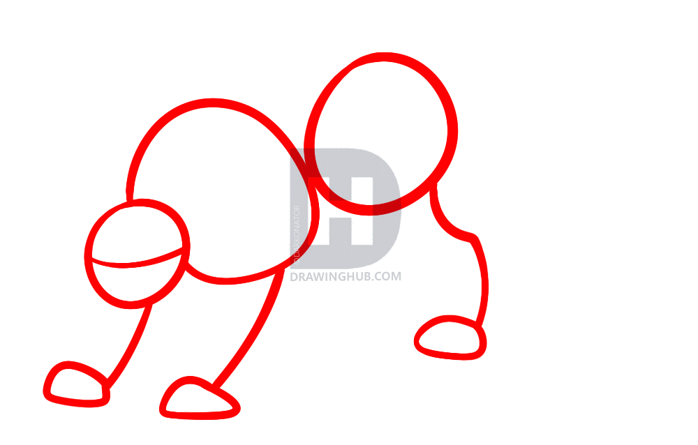 1000x638 How To Draw A Cartoon Jaguar, Step