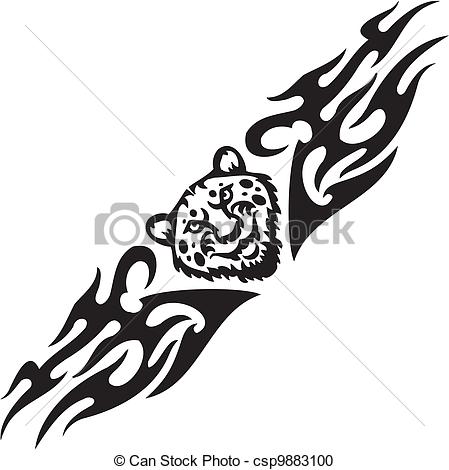 449x470 Jaguar Clipart