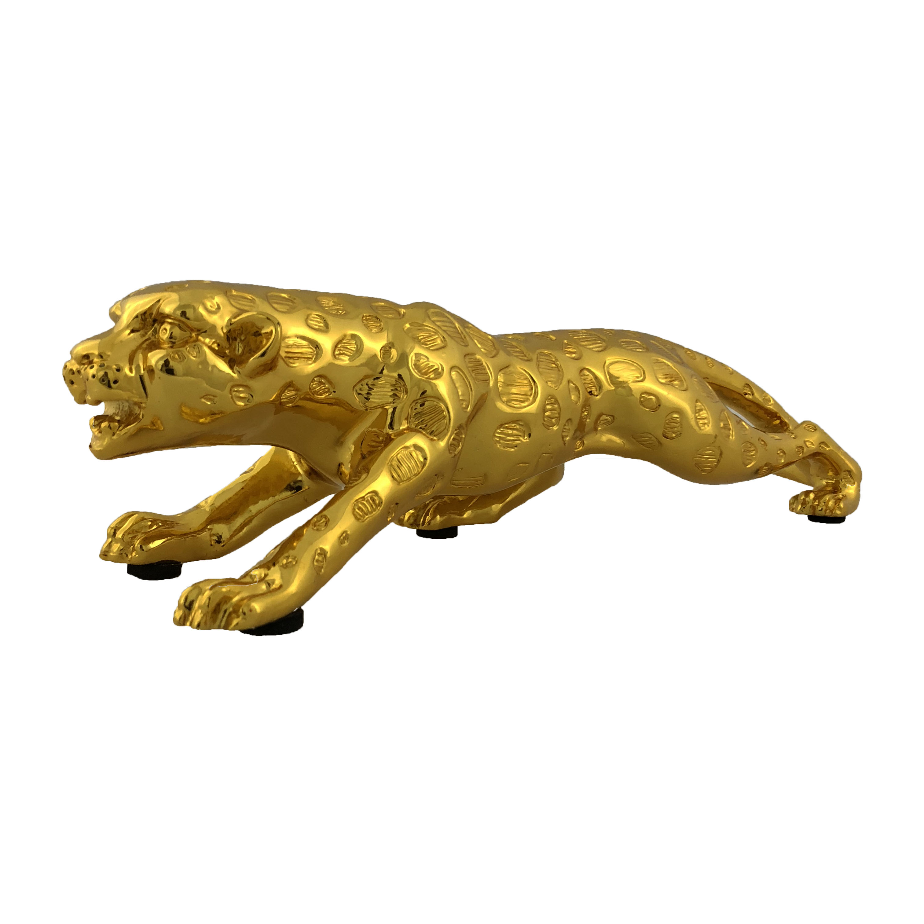 3024x3024 Golden Jaguar Showpiece Beautiful Drawing Room Decorative Item