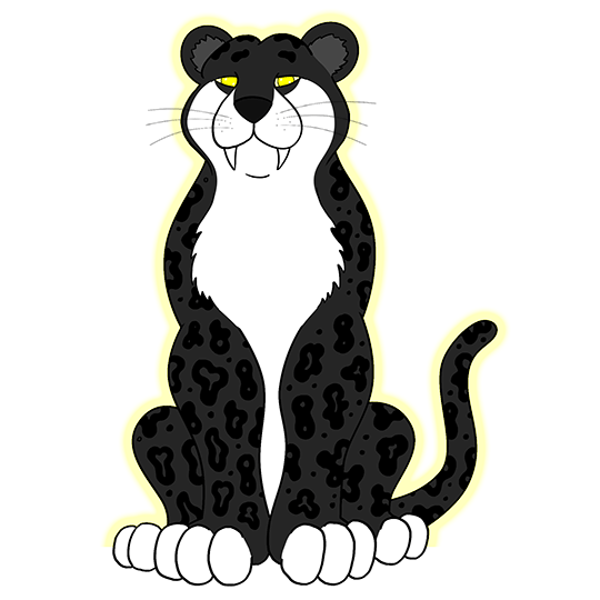 540x540 Jaguar Face Sketch