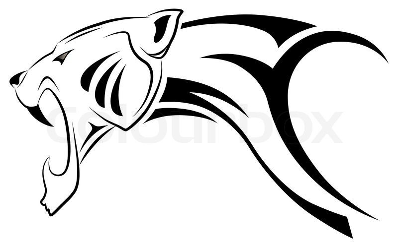800x500 Jaguar Drawing Sign For Free Download