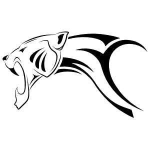 300x300 Jaguar Head Sticker