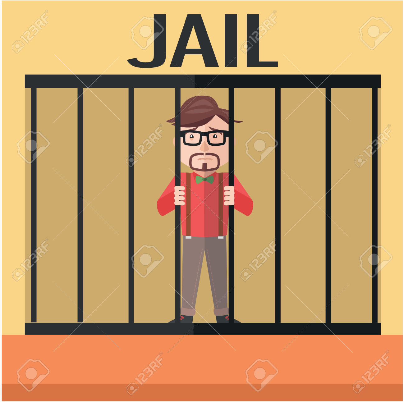 1300x1294 Jail Cell Cartoon Pic Wide Hd Starkovtattoo Drawing