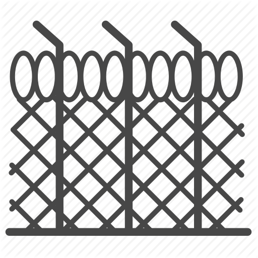 512x512 Collection Of Free Fence Drawing Jail Download On Ui Ex