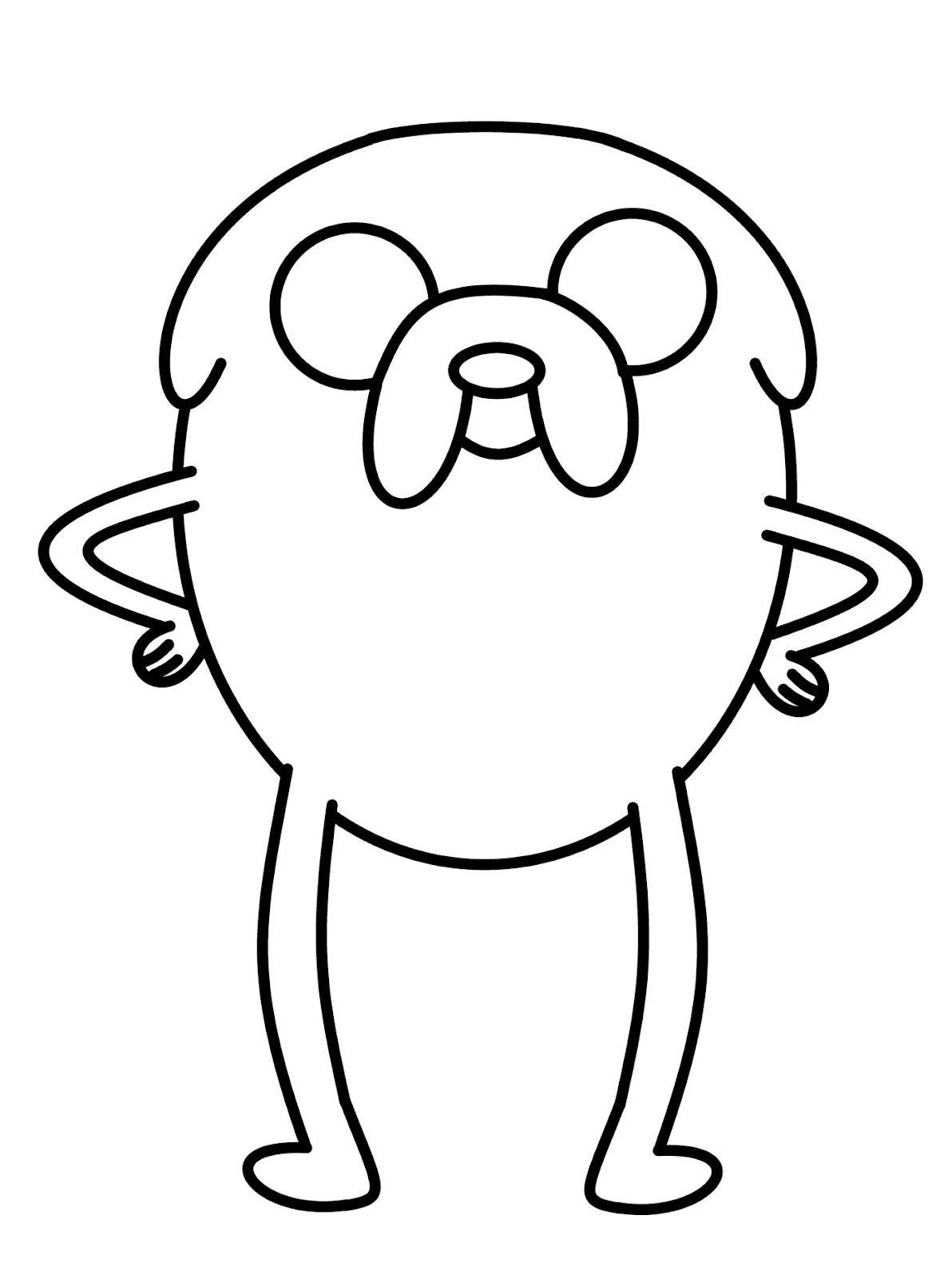 1192x1600 Jake The Dog Clipart