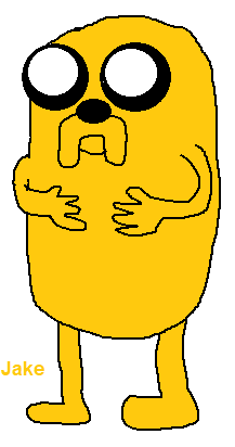 217x412 My Drawing Of Jake The Dog