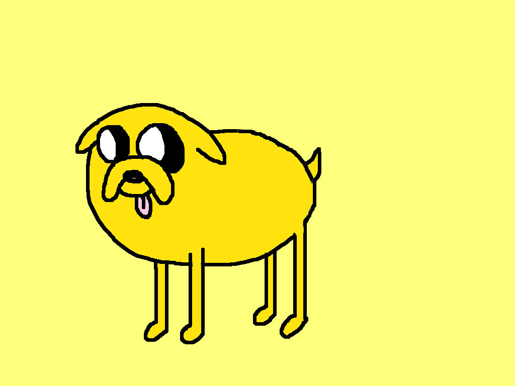 1024x768 Random Drawing Of Jake The Dog Weasyl