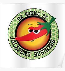 210x230 Jalapeno Drawing Posters Redbubble