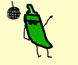 300x250 Jalapeno Pepper On The Dance Floor