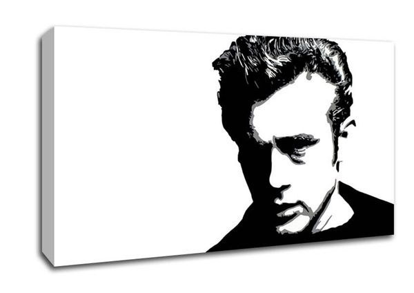 600x424 James Dean Pop Art People Wide Panel Canvas Wide Canvas