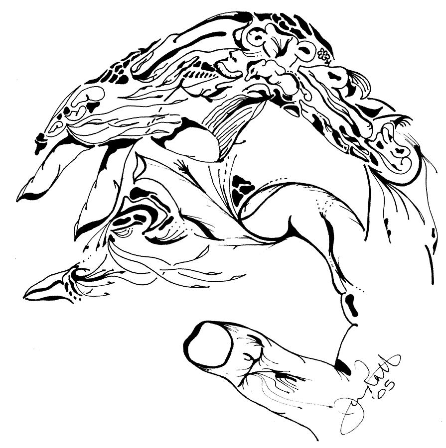 895x900 Hand Of Creation Drawing