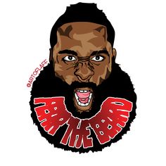 James Harden Drawing