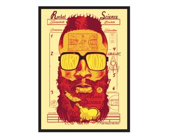 340x270 James Harden Drawing Etsy