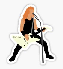 210x230 James Hetfield Drawing Stickers Redbubble