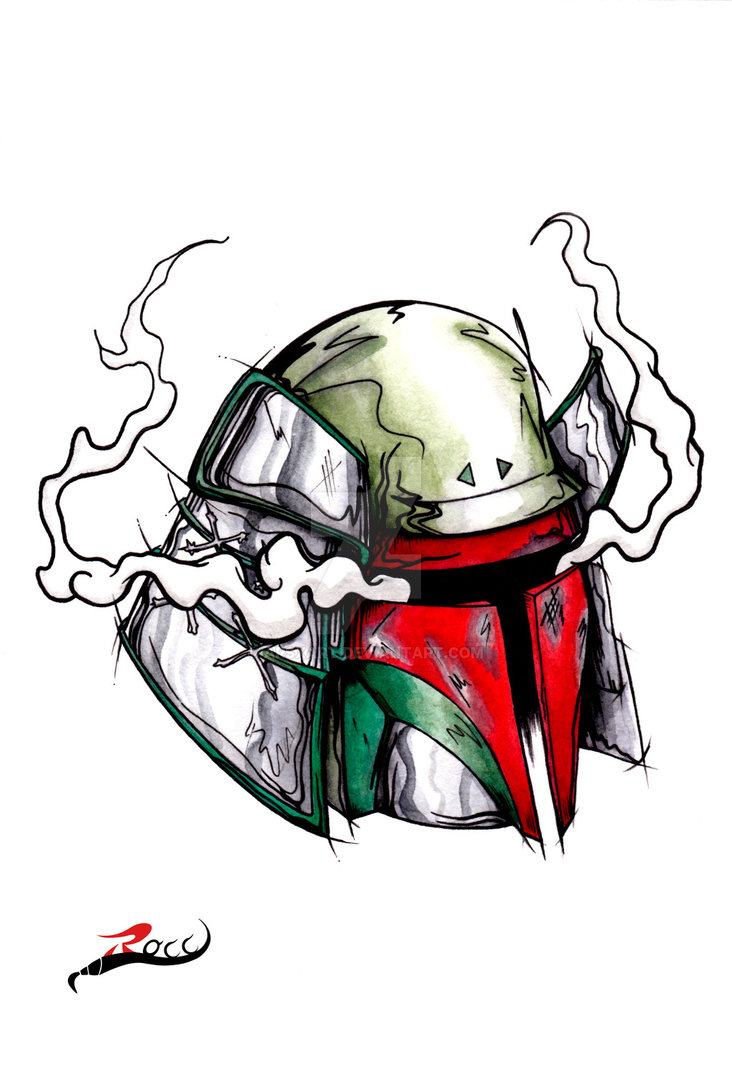 732x1091 Star Wars Boba Fett Fan Art