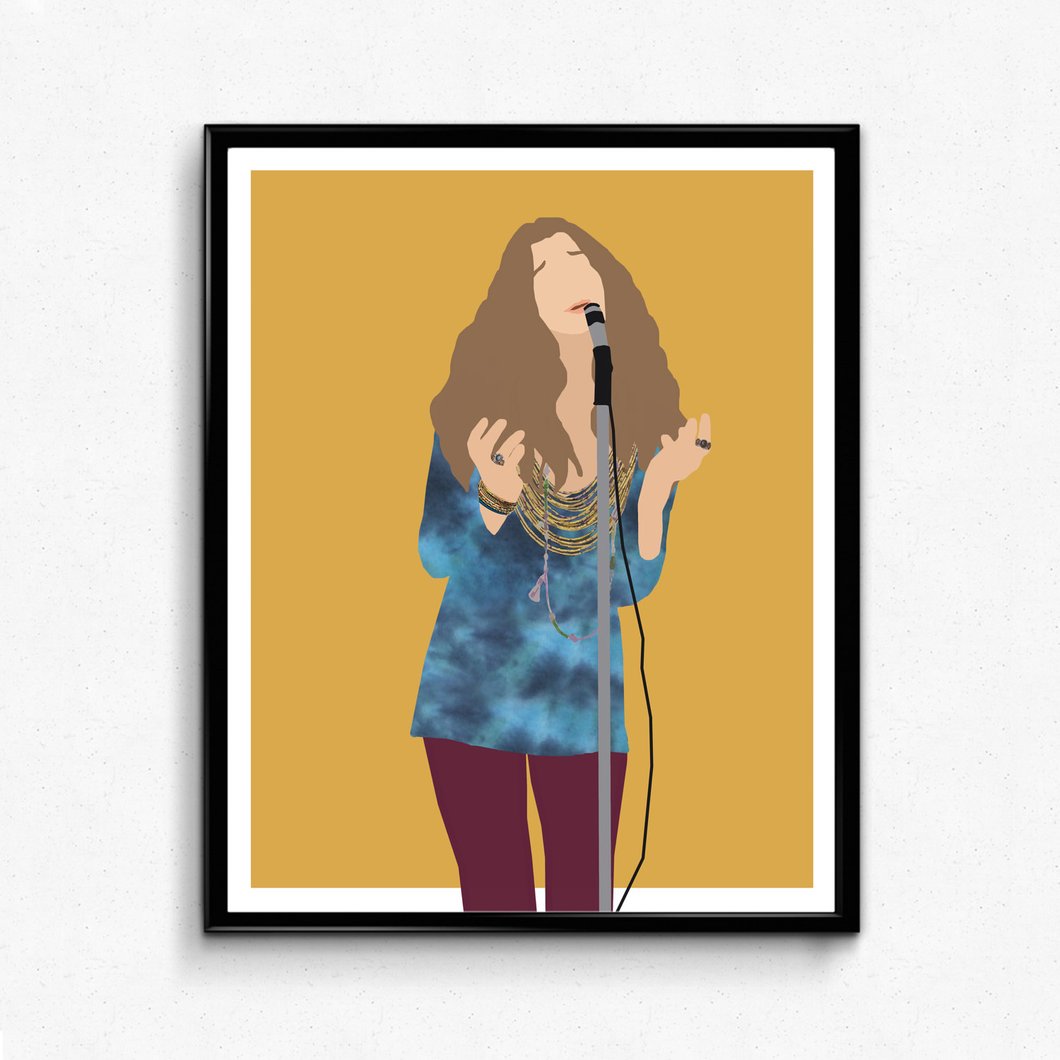1060x1060 janis joplin poster music poster, feminist print the film artist