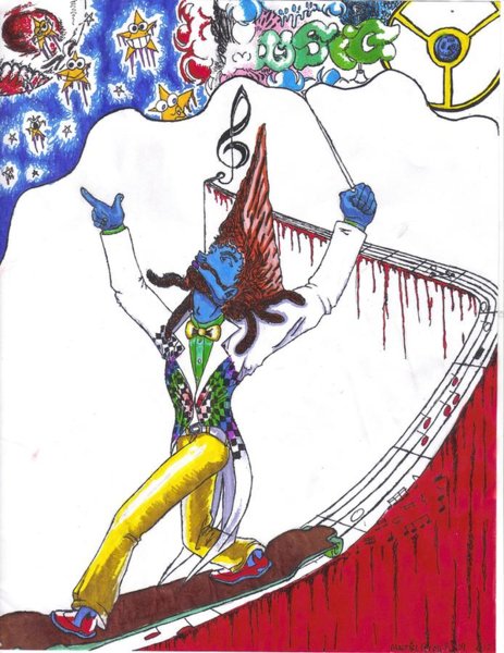 463x600 Psychedelic Music Drawings Fine Art America