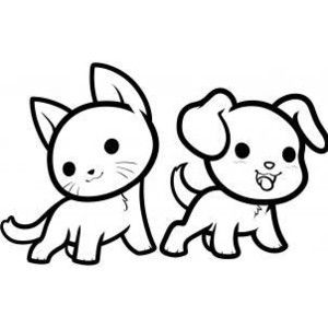 300x300 How To Draw Kawaii Animals, Step
