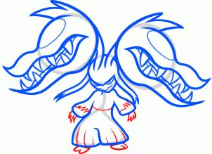 302x219 How To Draw Mega Mawile, Step