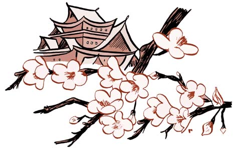475x308 Cherry Blossom Drawings Clipart