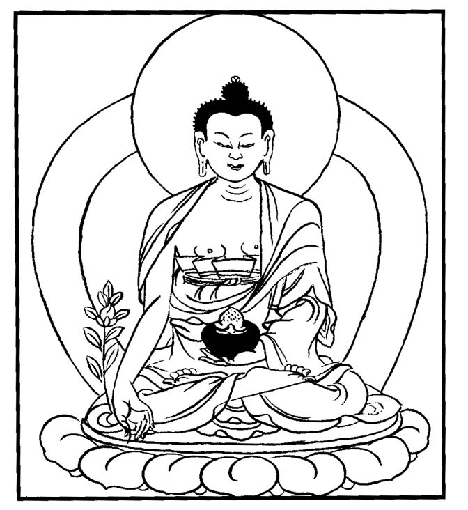 672x732 Collection Of Free Buddha Clipart Lineart Download On Ui Ex