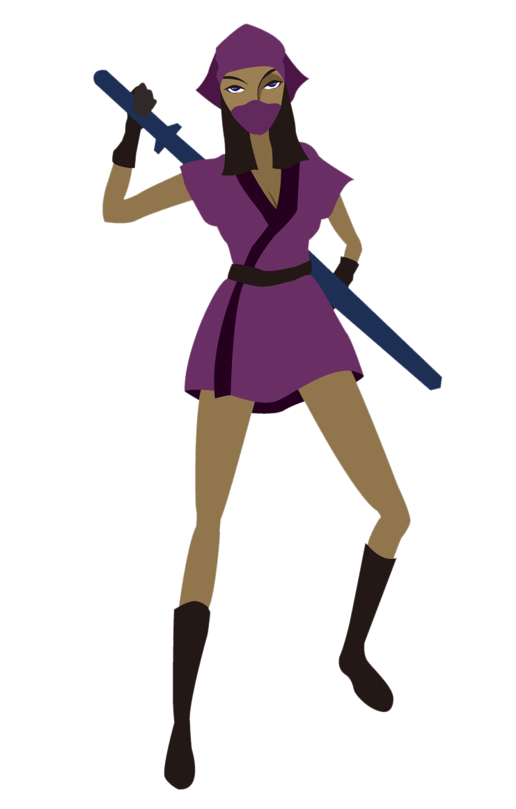 741x1161 Drawing Japanese Ninja Transparent Png Clipart Free Download